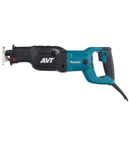 Пилы электрические цепные Makita JR3070CT Пила саб, 1510Вт,0-2800об\м,ход-32мм,рез-255мм,4.3кг,чем,АВТ