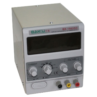 Лабораторный блок питания BAKU BK-1502DD 0-2А, 0-15 В