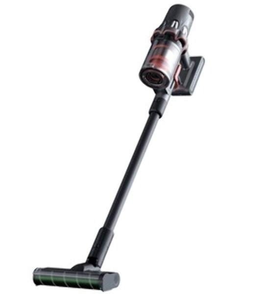 Пылесос вертикальный Deerma DEM-T50W серый/черный/красный, питание от аккумулятора, 420 Вт, уборка сухая, пылесборник 0.4 л