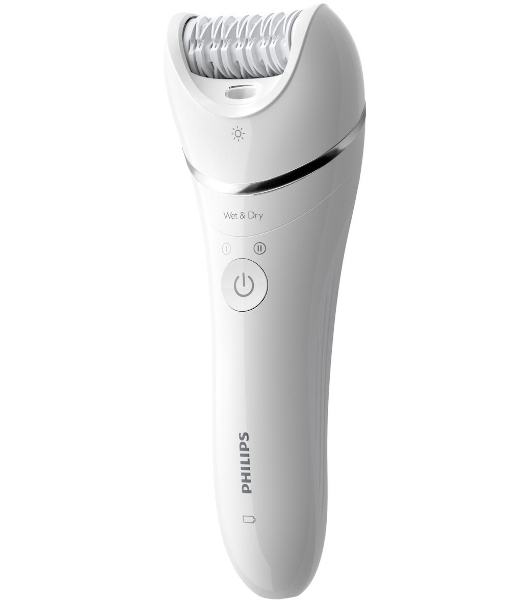 Эпилятор Philips скорости, широкая головка, Wet&Dry, беспроводной
