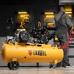 Компрессор воздушный Denzel рем. привод BCW3000-T/100, 3,0 кВт, 100 литров, 520 л/мин, фото18