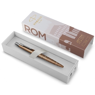Ручка шариковая Parker Jotter Global Icons SE Rome K179 (2198197) бронзовый, M, синие чернила, подарочная коробка
