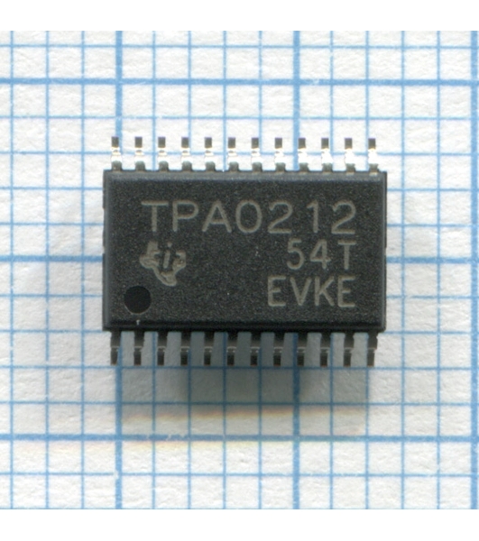 Микросхема OP AMP TPA0212 TSSOP-24