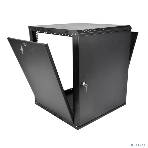 Шкаф телекоммуникационный настенный разборный ЦМО ЭКОНОМ 18U (600 350) дверь металл, черный, фото7