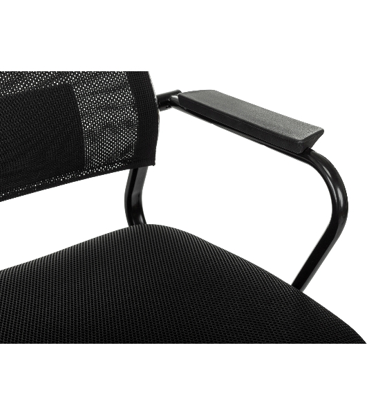 Кресло руководителя Бюрократ CH Balance черный Elastic-102 TW-11 сетка/ткань крестов. металл черный