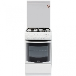 Плита комбинированная De Luxe 506031.00ГЭ (КР) белый, конфорок 4 шт, духовка 60 л, 50 см x 85 см x 60 см, фото 1