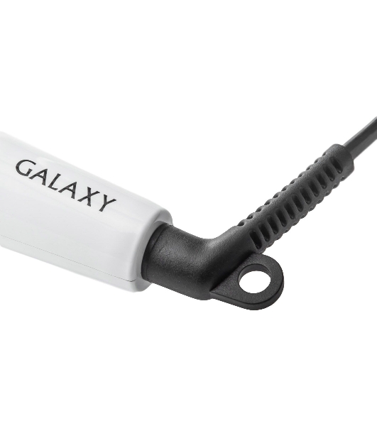 Щипцы для завивки волос Galaxy Line GL4614 белый/черный, 13-25 мм, 200 °C, 9 режимов
