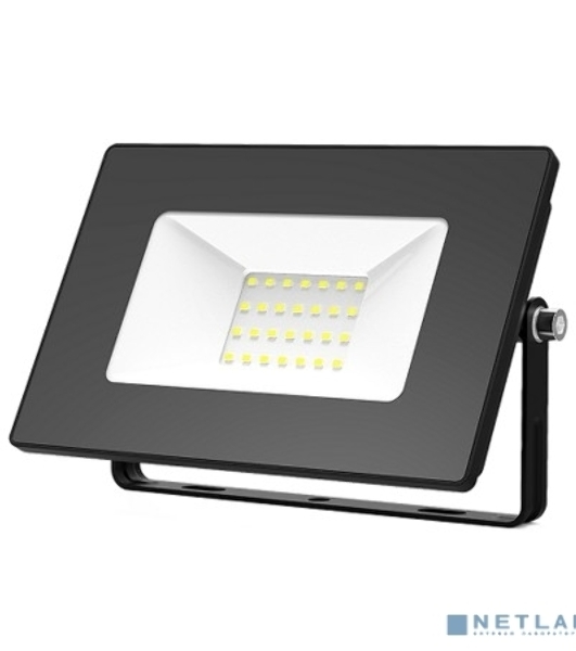 Прожектор светодиодный GAUSS 613527130 LED 30W 2000lm IP65 3000К черный 1/60