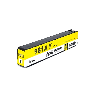 Картридж струйный NVPrint 981A (NV-J3M70A) Yellow для HP PageWide 556/586 (100 мл)