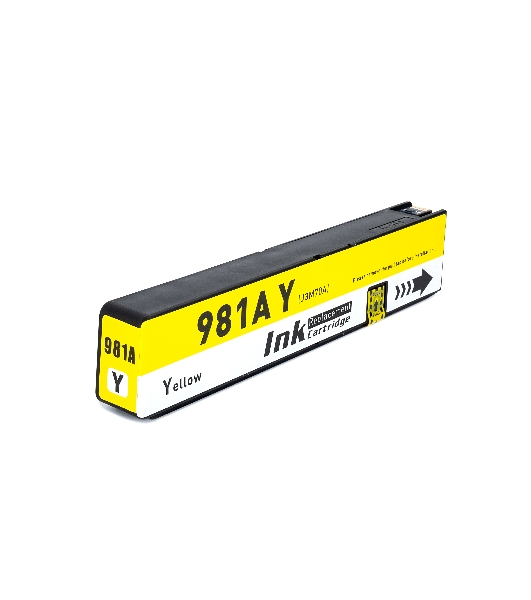 Картридж струйный NVPrint 981A (NV-J3M70A) Yellow для HP PageWide 556/586 (100 мл)