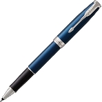 Ручка роллер Parker Sonnet Core T539 (CW1931535) LaqBlue CT F черн. черн. подар.кор., фото4