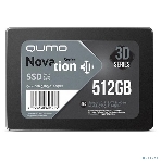 Накопитель SSD QUMO Novation 3D, 512Gb, SATA III, 2.5', R/W 530/500, фото2