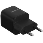 Сетевое зарядное устройство Qumo Energy PD 20W (Charger 0071), два порта: Type-C PD + USB-A QC3.0, черный, фото5