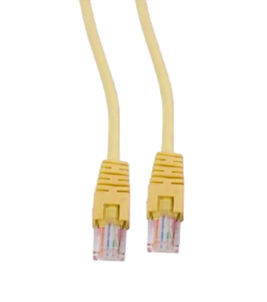 Патч-корд FTP Cablexpert cat.6, 10м, литой, многожильный, желтый
