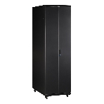 Шкаф 19' Business, 42U 600x800, черный, передняя дверь стекло, задняя дверь распашная металл, фото7