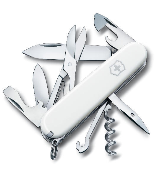 Нож перочинный Victorinox Climber (1.3703.7) 91мм 14функц. белый карт.коробка