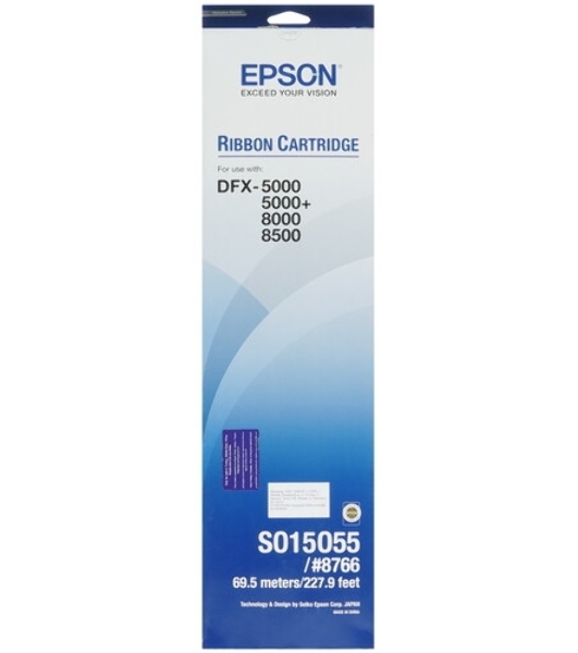 Картридж ленточный Epson C13S015055BA черный для DFX-5000/5000+/8000/8500