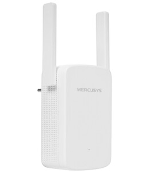 Усилитель сигнала Mercusys ME30 AC1200 Wi-Fi Range Extender, 300 Mbps at 2.4 GHz + 867 Mbps at 5 GHz, 1 x 10/100 LAN, 2× Fixed External Antennas, Wall Plugged, WPS/Reset Button, Signal Indicator, Range Extender/Access Point mode, Adaptive Path Selection