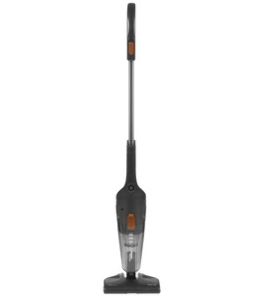 Пылесос вертикальный Deerma DX115C черный, питание от сети, 600 Вт, уборка сухая, пылесборник 1.2 л