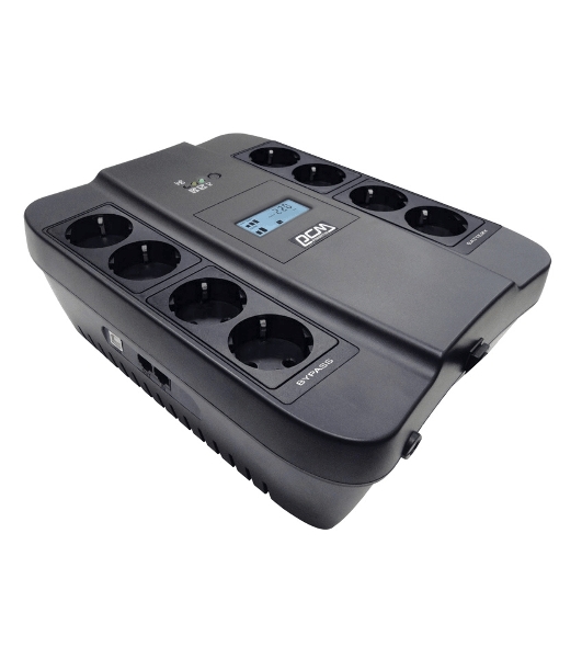 Источник бесперебойного питания Powercom Spider SPD-750U LCD 450Вт 750ВА черный