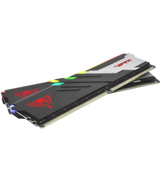Оперативная память Patriot Viper Venom, DDR5, 32GB (2x16GB), 7400MHz, CL36, DIMM, с радиаторами, RGB, черный