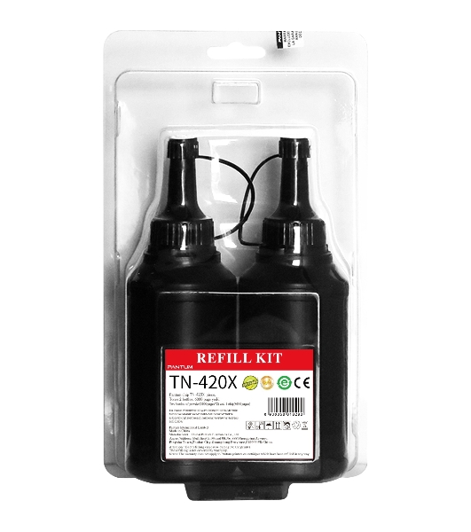 Заправочный комплект Pantum TN-420HP для P3010/P3300/M6700/M6800/M7100/M7200 (комплект на 3000к.+ чип)