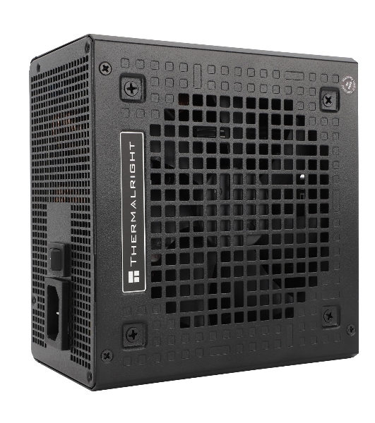 Блок питания Thermalright, 850W 80+ Bronze (ATX, 3.0, PCIe 5.0, Full modular, 1x24(20+4)pin, 2xCPU 8(4+4)pin, 4xPCIe*2 8(6+2)pin, 3xSATA3, 1x12+4pin (12VHPWR PCIe 5.0 12+4pin 600mm), 3xMOLEX4pin, Active, 120x120мм, 150x140x86mm, APFC, black)