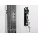 Шкаф уличный всепогодный укомплектованный настенный ЦМО ШТВ-Н, IP65, 18U, корпус: сталь, 900х600х530 мм (ВхШхГ), серый, фото 1
