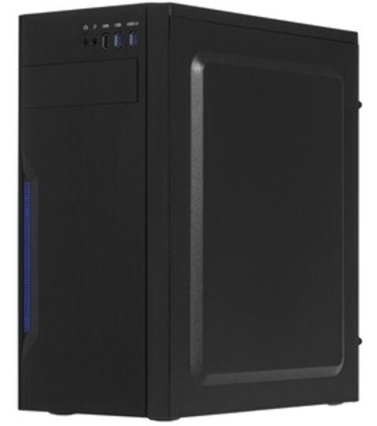 Компьютерный корпус Miditower ExeGate XP-333U Black, ATX, (XP350, Black,120мм), 1*USB/2*USB 3.0, Audio