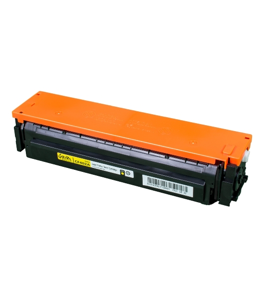 Картридж лазерный Sakura CF402A для HP Color LaserJet Pro M252n/M252dn/MFP277dw/277n, желтый, 1400 к.