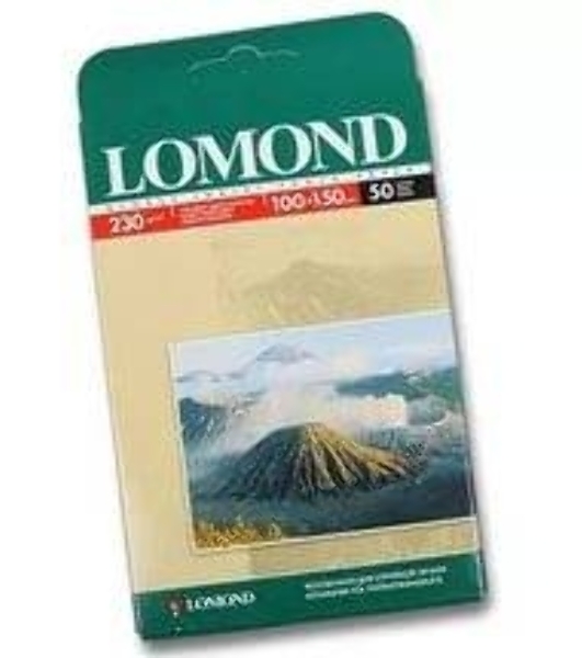 Фотобумага Lomond 0102035 10x15/230г/м2/50л./белый глянцевое для струйной печати