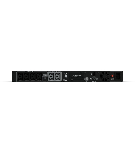 Источник бесперебойного питания CyberPower PR1000ELCDRT1U/1000 ВА/800 Вт/USB/RS-232/EPO/SNMPslot/6 x IEC 320 C13 (компьютерная)