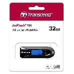 Флешка USB Transcend Jetflash 790 (TS32GJF790K), 32Gb, USB 3.0, R/W 70/25, черный/синий, фото11