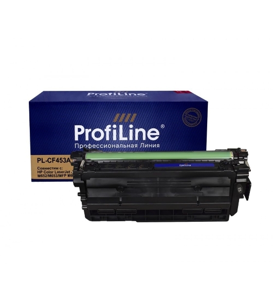 Картридж лазерный ProfiLine PL-CF453A (№655A) для принтеров HP Color LaserJet JetIntelligence M652/M653/MFP M681/MFP M682 Magenta 10500 копий