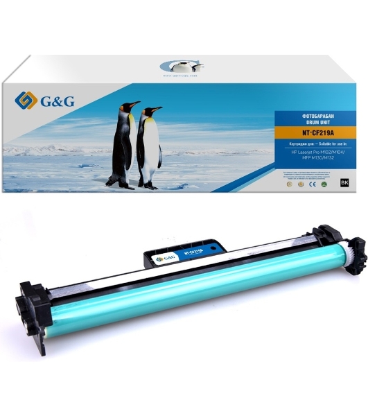 Блок фотобарабана G&G GG-CF219A ч/б:12000 стр. для LJ Pro M102/M104/MFP M130/M132 HP