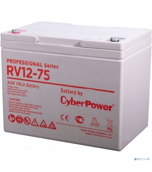 Батарея для ИБП PS CyberPower Professional series RV 12-75/12V 75 Ah