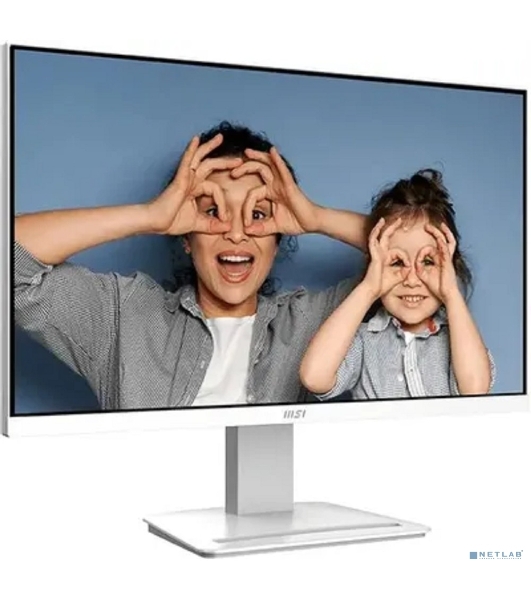 Монитор 23.8' MSI Pro MP2412W VA LED 1920x1080, 100 Гц, 250 кд/м², 16:9, 1xHDMI, 1xDP, белый