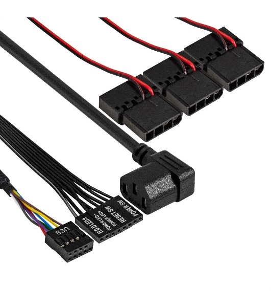 Серверный корпус ExeGate Pro 2U650-05 (RM 19', высота 2U, глубина 650,БП 2U-600ADS, 2*USB)