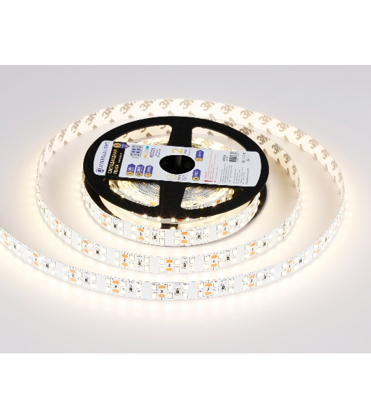 Светодиодная лента Ambrella light GS3602 2835 204Led/ 20W m/ 24V IP20 4500K/ 5000*14*1.2mm (2 конт.)
