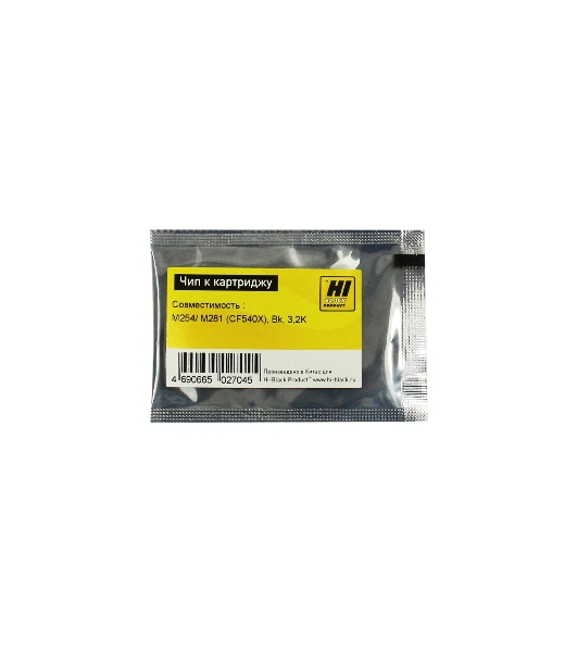 Чип Hi-Black к картриджу HP CLJ Pro M254/MFP M281 (CF540X), Bk, 3,2K