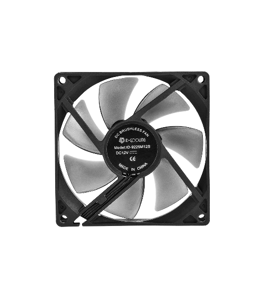 Вентилятор для корпуса ID-Cooling NO-9225-SD черный, 92 мм, 1500 об/мин, 29 дБ, 3 pin