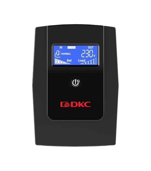Источник бесперебойного питания ИБП Info LCD 600В.А IEC C13 (3) USB + RJ45 DKC INFOLCD600I