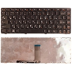 Клавиатура для ноутбука Lenovo Ideapad B470 V470 черная с рамкой, фото4