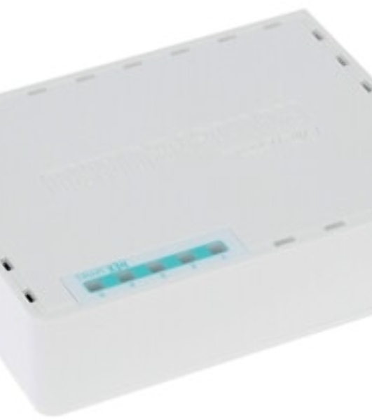 Роутер MikroTik RB750Gr3 hEX (RouterOS L4) with power supply and case 5 port 10/100/1000 гигабитный высокопроизводительный Ethernet