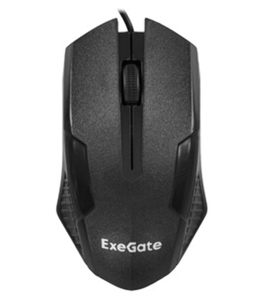 Мышь проводная ExeGate Professional Standard SH-8012 черный, 1000 dpi, USB, кнопки - 3