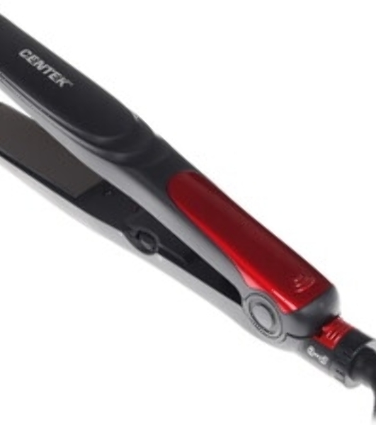 Выпрямитель для волос Centek CT-2008 черный/красный, 26 мм, 240 °C, 1 режим