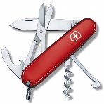Нож перочинный Victorinox Compact (1.3405) 91мм 15функций красный карт.коробка, фото 1