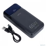 Портативный аккумулятор Perfeo Powerbank LAPTOP 65W 20000 mAh/LED дисплей/PD+QC 3.0/2Type-C/1 USB,max 65W черный, фото3