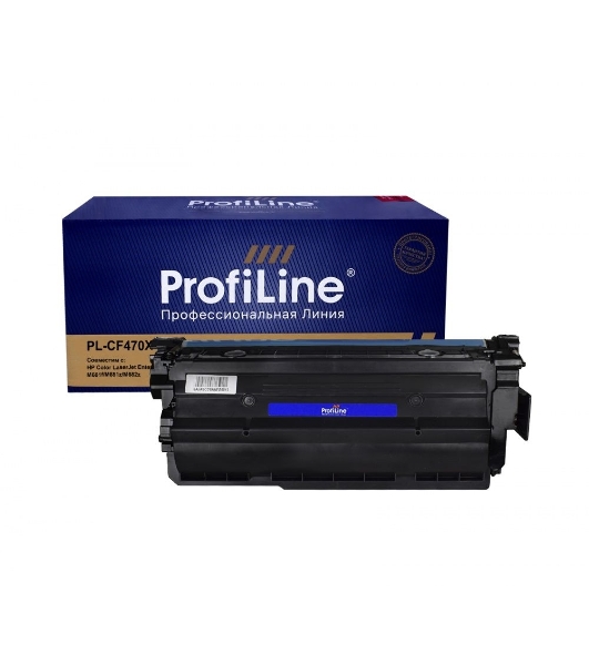 Картридж лазерный ProfiLine PL-CF470X (№657X) для принтеров HP Color LaserJet Enterprise M681dh/M681f/M681z/M682z Black 28000 копий