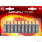 Батарейка щелочная AA Nanfu LR6 10B (10шт.), фото 1